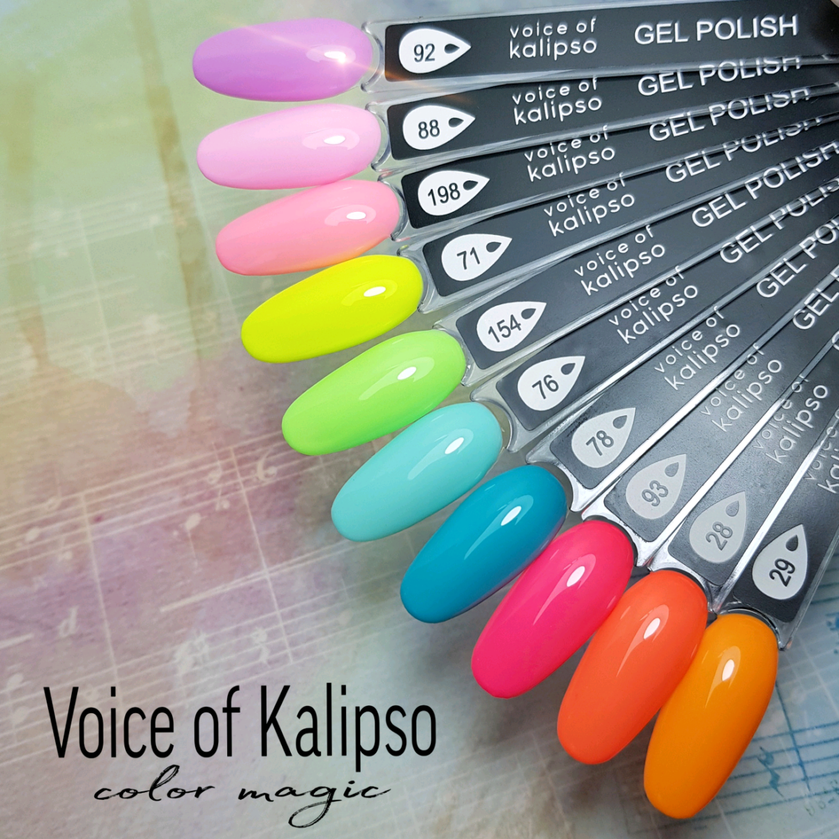 Гель-лак Voice of Kalipso №154, 10 мл