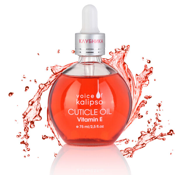 Масло Cuticle Oil Voice of Kalipso "клубника", 75 мл