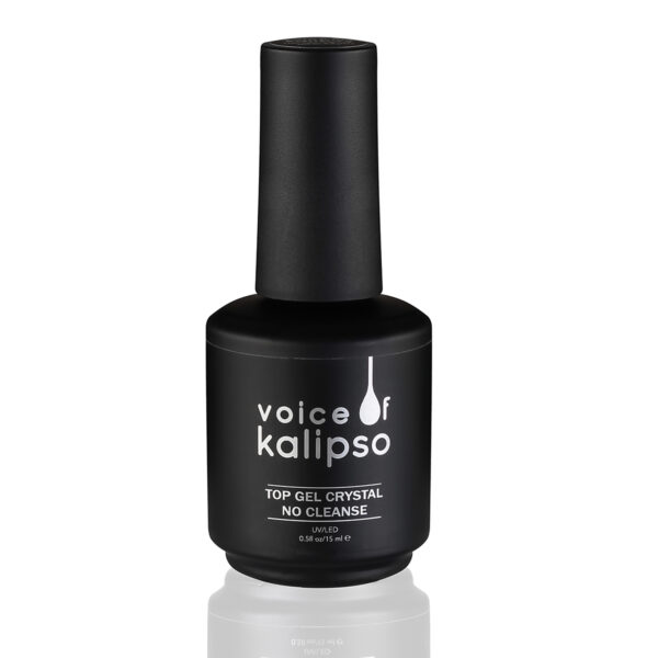 Топ без липкого слоя Top Gel Crystal No Cleanse, 15 мл