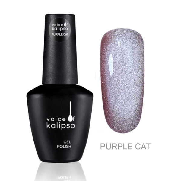 Гель-лак Voice of  Kalipso Purple Cat, 10 мл